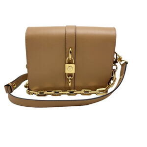 Louis Vuitton Shoulder Bag Rendezvous Calf Leather Camel Tan Tan